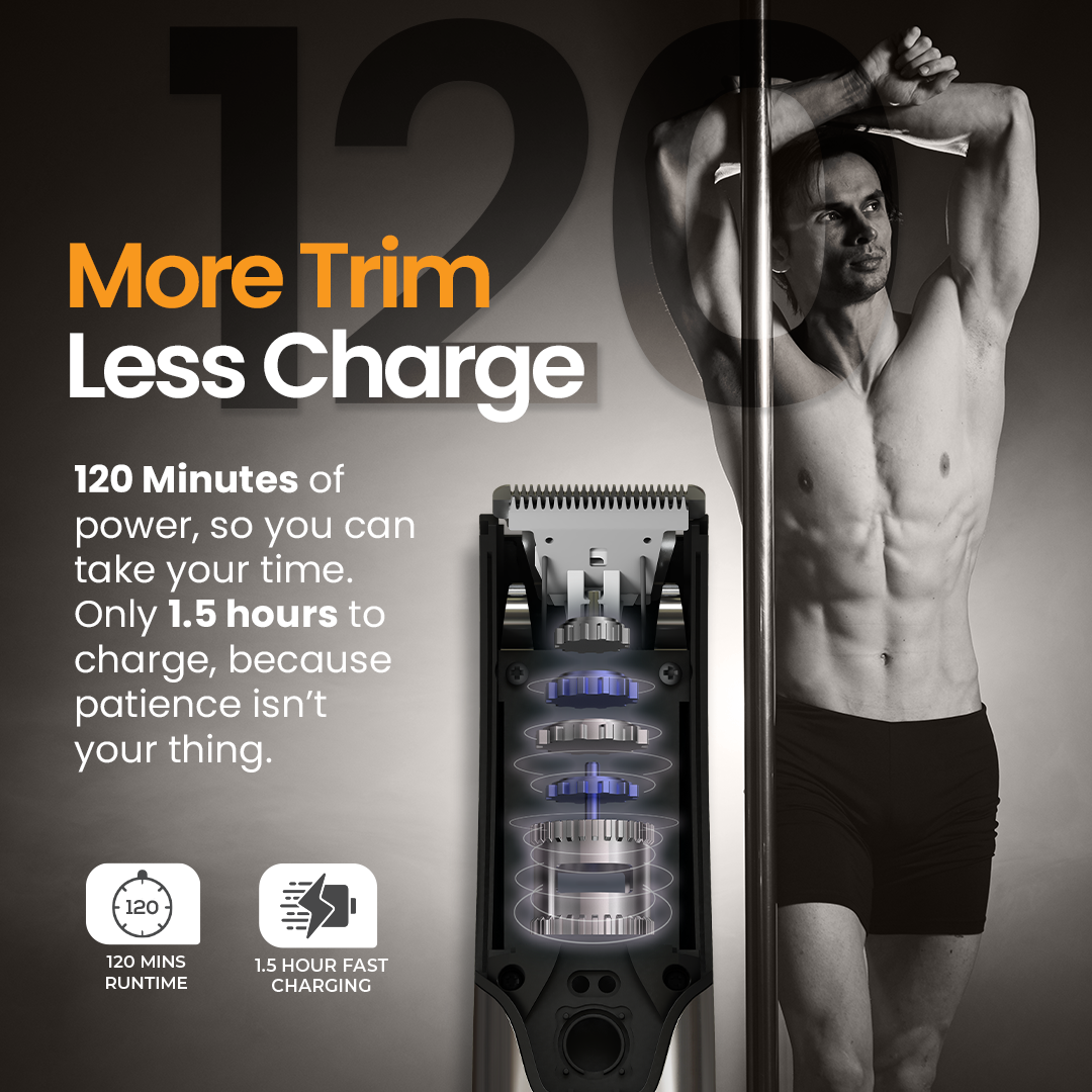 Airluxe BallMowerUV Full Body Trimmer for Men