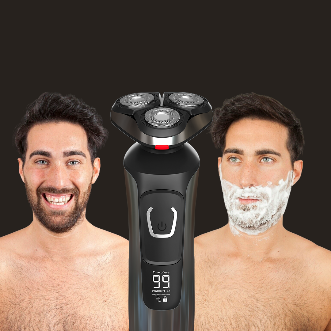 Airluxe AquaGlide Electric Rotary Shaver for Men