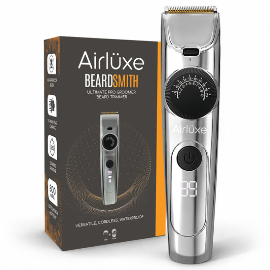 Airluxe BeardSmith Beard Trimmer for Men with 2-Year Warranty