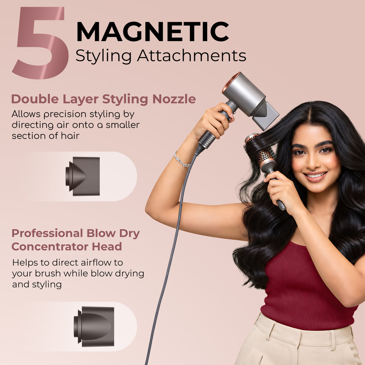 Airluxe AirStorm High-Speed BLDC Professional Hair Dryer