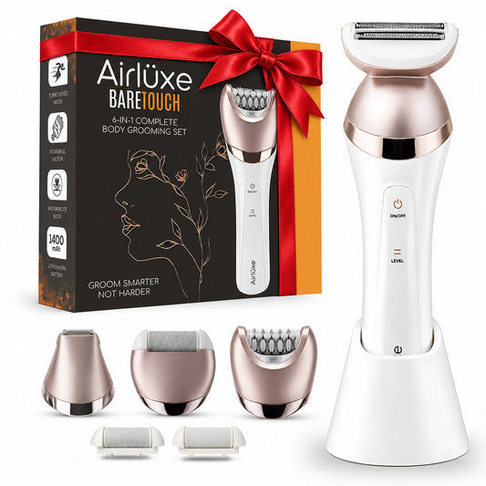 AIRLUXE BareTouch 6 in 1 grooming set for women
