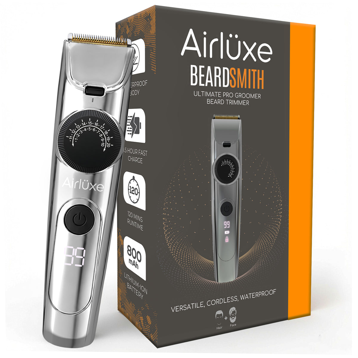 Airluxe BeardSmith Beard Trimmer for Men