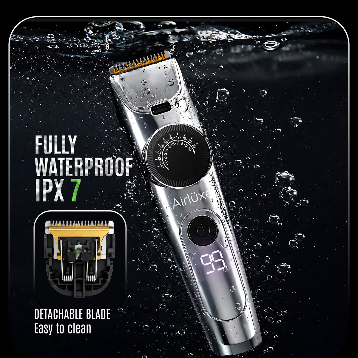 Airluxe BeardSmith Beard Trimmer for Men