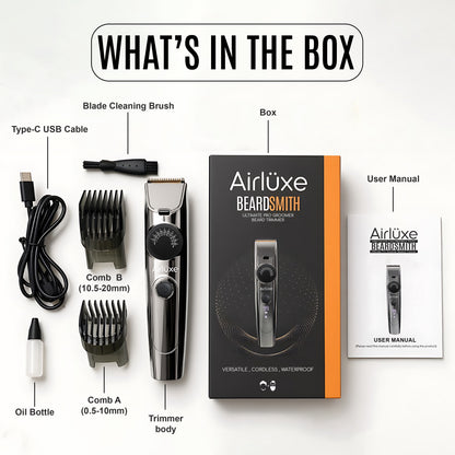Airluxe BeardSmith Beard Trimmer for Men