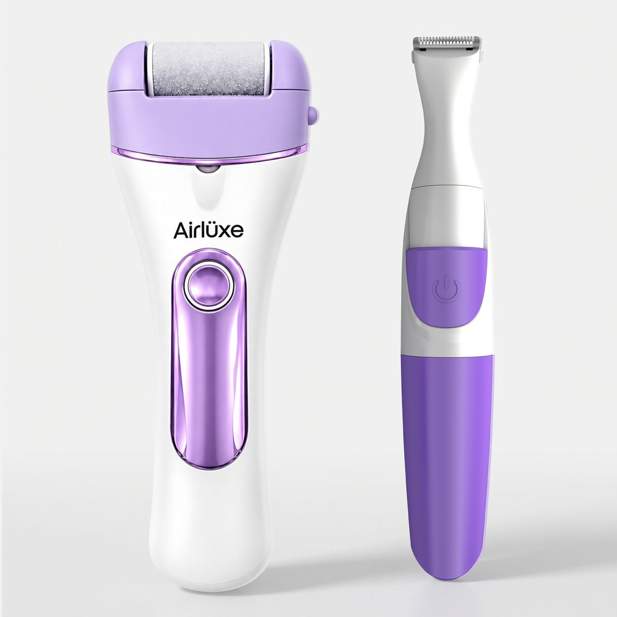 BikiniGlow + PediSmooth Complete Grooming Combo | Intimate, Body & Leg Grooming | Dead Skin & Cracked Heel Removal