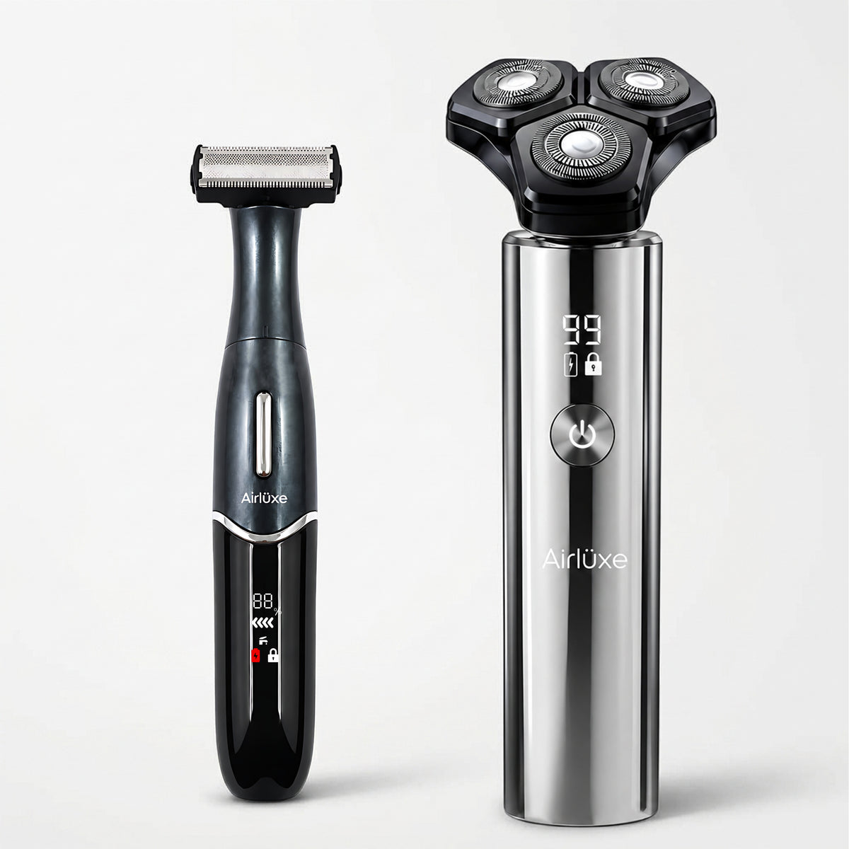 OneTrim + ShaveMate Men’s Combo | Beard, Moustache, Face & Body Grooming