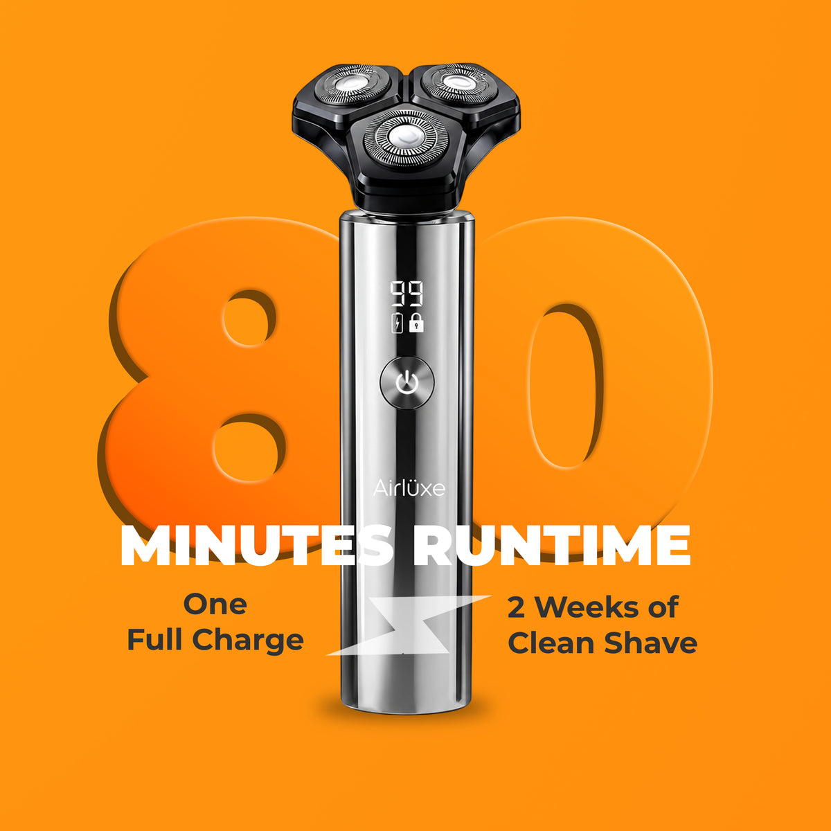 Airluxe ShaveMate Electric Shaver with Case