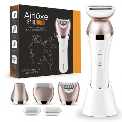 AIRLUXE BareTouch 6-in-1 Grooming Set for Women