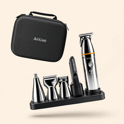 Airluxe GroomMaster 12-in-1 Multi Grooming Kit with Case