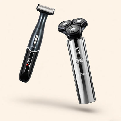 OneTrim + ShaveMate Men’s Combo | Beard, Moustache, Face & Body Grooming