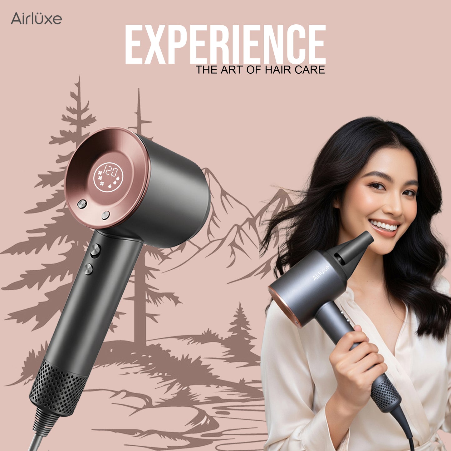 Airluxe AirStorm High-Speed BLDC Professional Hair Dryer