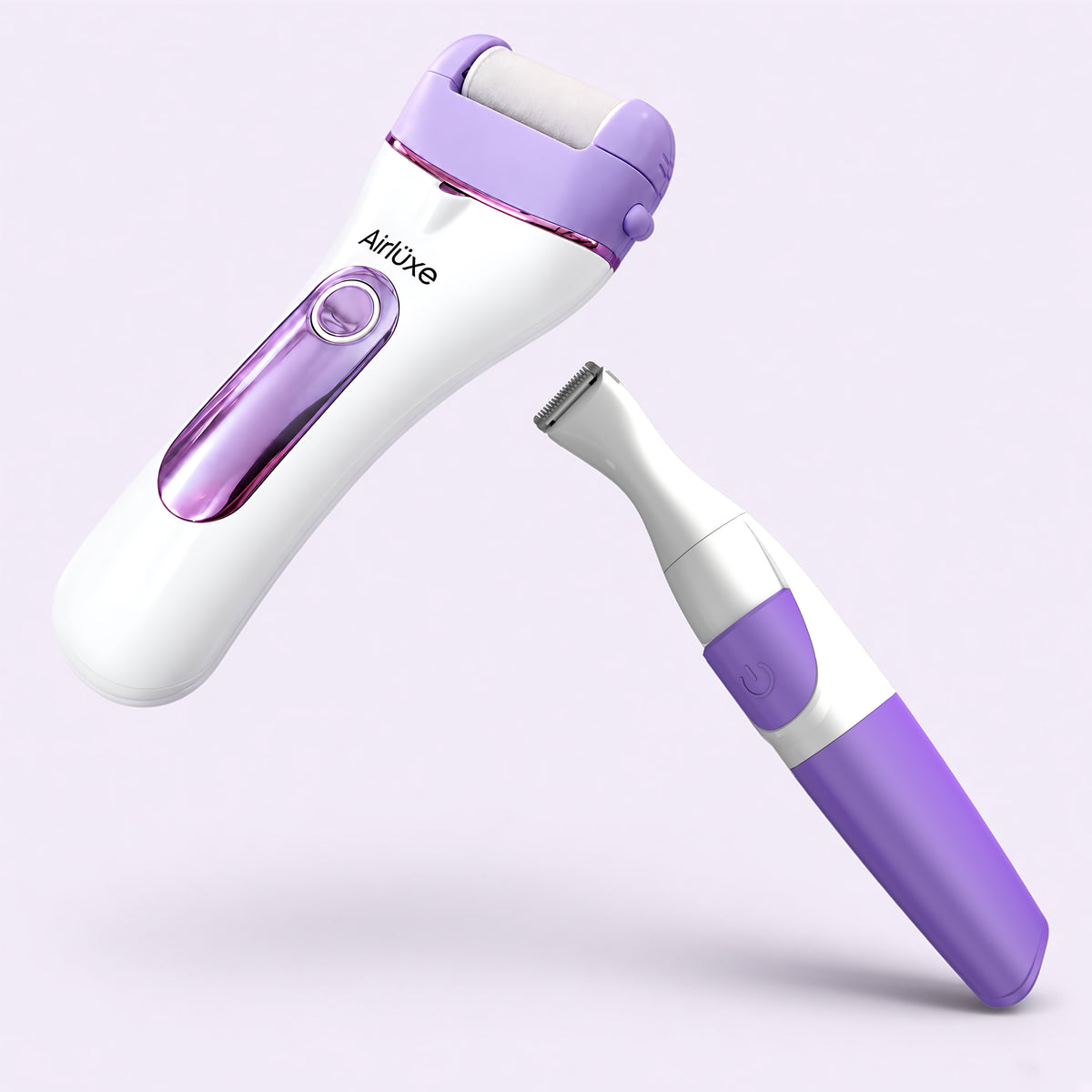 BikiniGlow + PediSmooth Complete Grooming Combo | Intimate, Body & Leg Grooming | Dead Skin & Cracked Heel Removal